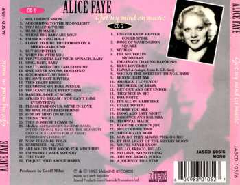 2CD Alice Faye: Got My Mind On Music 631424