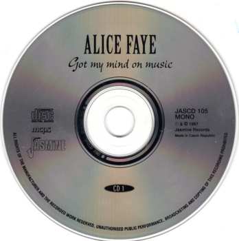 2CD Alice Faye: Got My Mind On Music 631424