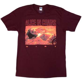 Merch Alice In Chains: Alice In Chains Unisex T-shirt: Dirt Orange (small) S