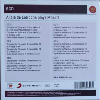 6CD/Box Set Wolfgang Amadeus Mozart: Piano Concertos Nos. 9, 10, 19-27 - Sonata For 2 Pianos 363916