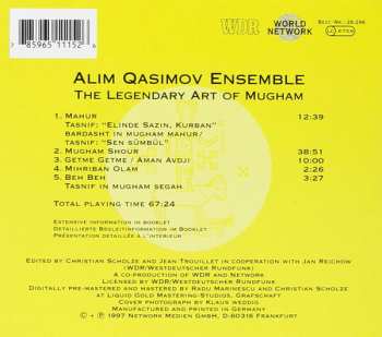 CD Alim Qasimov Ensemble: Azerbaijan: The Legendary Art Of Mugham 627437