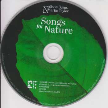 CD Martin Taylor: Songs For Nature 603864