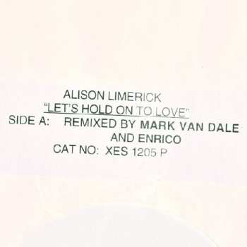 LP Alison Limerick: Let's Hold On To Love 425502