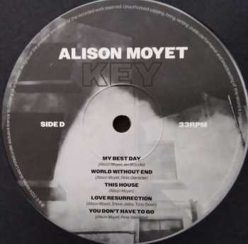 2LP Alison Moyet: Key CLR 641770