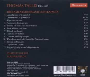 CD Alistair Dixon: Lamentations Of Jeremiah 617926