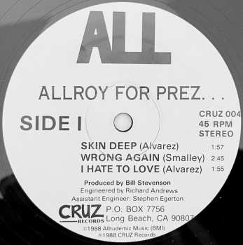 LP ALL: Allroy For Prez 625314