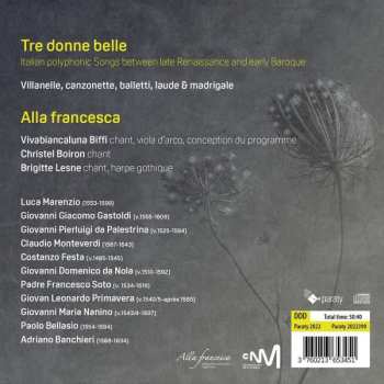 CD Alla Francesca: Tre Donne Belle 586913