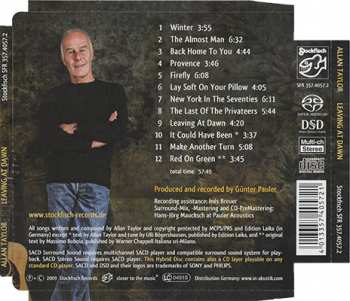 SACD Allan Taylor: Leaving At Dawn 176586