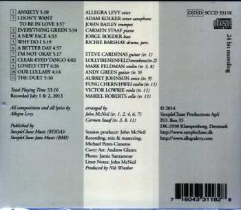 CD Allegra Levy: Lonely City 565877