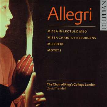 Album Gregorio Allegri: Missa In Lectulo Meo