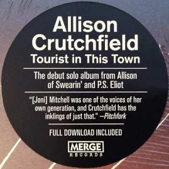 LP Allison Crutchfield: Tourist In This Town 64581