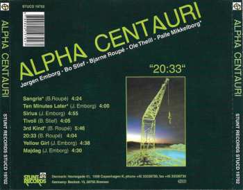 CD Alpha Centauri: 20:33 280975