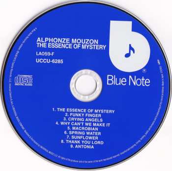 CD Alphonse Mouzon: The Essence Of Mystery 571946