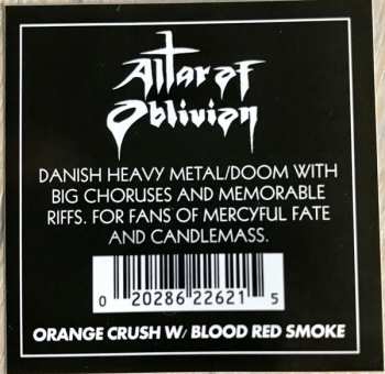 LP Altar Of Oblivion: The Seven Spirits CLR 135297