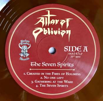 LP Altar Of Oblivion: The Seven Spirits CLR 135297