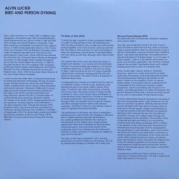 LP Alvin Lucier: Bird And Person Dyning LTD 635153