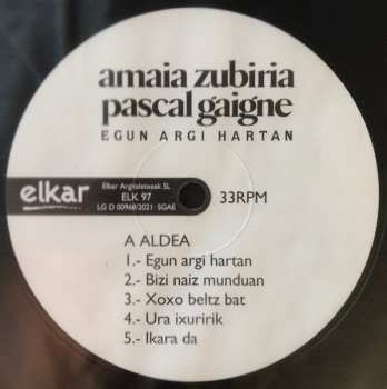 LP Amaia Zubiria: Egun Argi Hartan LTD 561557