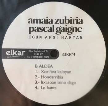 LP Amaia Zubiria: Egun Argi Hartan LTD 561557