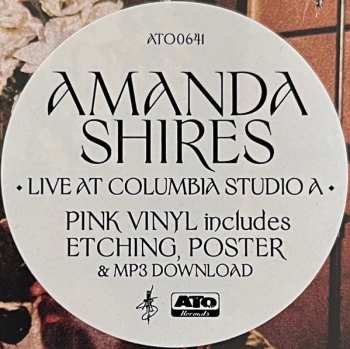 LP Amanda Shires: Live At Columbia Studio A CLR 638822