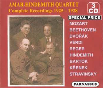 Amar Quartett: Complete Recordings 1925 - 1928