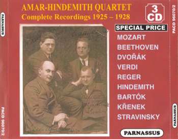 3CD Amar Quartett: Complete Recordings 1925 - 1928 627156