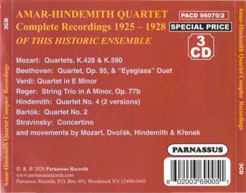 3CD Amar Quartett: Complete Recordings 1925 - 1928 627156