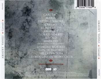 CD Amaury Vassili: Canterò 558294