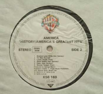 LP America: History · America's Greatest Hits 651150