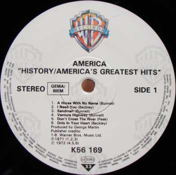 LP America: History · America's Greatest Hits 653409