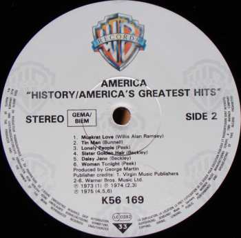 LP America: History · America's Greatest Hits 653409