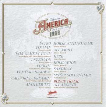 CD/DVD America: Live In Central Park 1979 256564