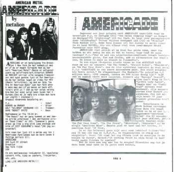 CD Americade: Live In New York 1982 LTD 562266