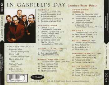 CD American Brass Quintet: In Gabrieli's Day  546861