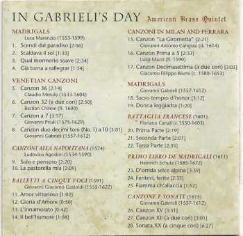 CD American Brass Quintet: In Gabrieli's Day  546861