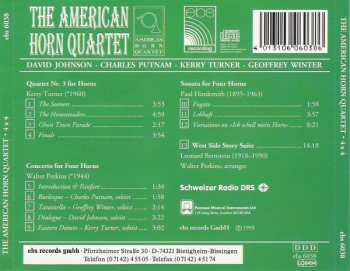 CD American Horn Quartet: 4 X 4 453033