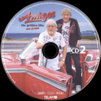 2CD Amigos: Die Größten Hits Von Damals 563512