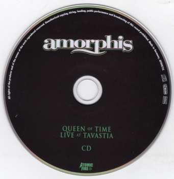 CD/Blu-ray Amorphis: Queen Of Time - Live At Tavastia 611954