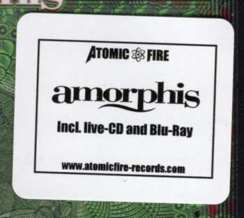 CD/Blu-ray Amorphis: Queen Of Time - Live At Tavastia 611954