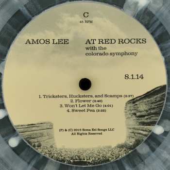 2LP Amos Lee: Live At Red Rocks With The Colorado Symphony CLR | LTD 481554