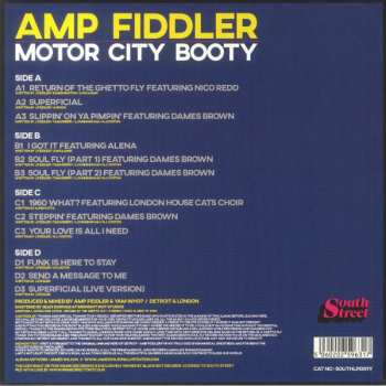 2LP Amp Fiddler: Motor City Booty CLR | LTD 598642