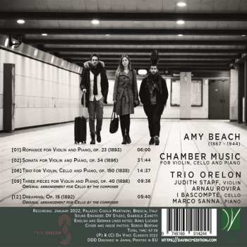 CD Amy Marcy Cheney Beach: Chamber Music For Violin, Cello And Piano 588070