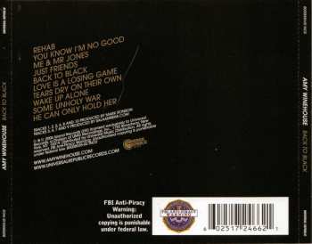 CD Amy Winehouse: Back To Black 627458