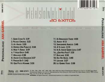 CD Ana Gabriel: Personalidad 631574