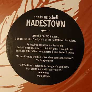 2LP Anaïs Mitchell: Hadestown LTD 597922