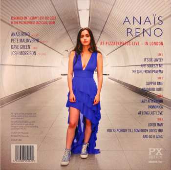 2LP Anais Reno: At Pizzaexpress Live - in London 566703