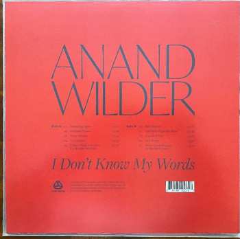 LP Anand Wilder: I Don't Know My Words 646929