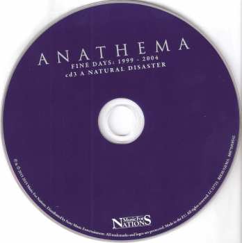 3CD/DVD Anathema: Fine Days: 1999 - 2004 187095