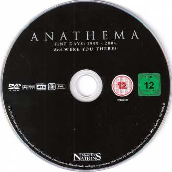 3CD/DVD Anathema: Fine Days: 1999 - 2004 187095