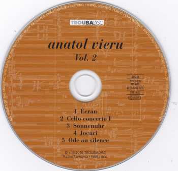 CD Anatol Vieru: Vol. 2 649047