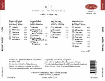 CD Anders Ericson: Relic (Music For The French Lute) 302075